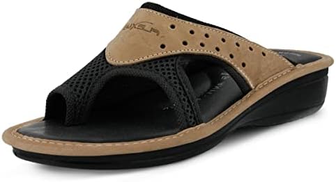 Flexus Women's Pascalle Nubuck, Mesh Slide Sandal