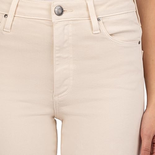 KUT from the Kloth Women's Charlize High-Rise Cigarette Leg with Regular Hem in Ecru4