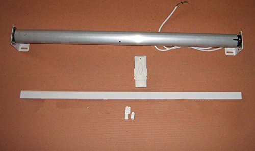 Gowe motorisé volet roulant, 0.5 m de large, 0,5–1.8 m Hauteur, crème solaire Tissu