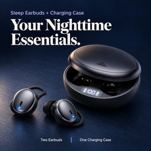 Sleep Earbuds for Side Sleepers, Small Invisible Ear Plugs for Sleeping | Ultra Comfortable Ear Buds for Sleeping & Snoring, Noise Cancelling Sleep Pods & Ear Plugs for Night & Bedtime - image 8