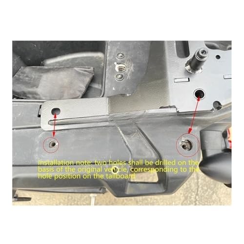 Porte-bagage moto RA1250 fixation rétractable contre vibrations