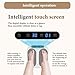 Heleyme Terahertz P90 Plus+ Foot Massager Relieves Fatigue and Pain Relaxes Body, for Men and Women Daily Home Use (1 Device)