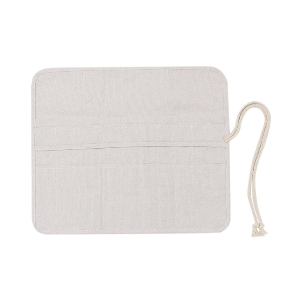 Pinceaux artistiques bien rangés avec ce porte-pinceaux enroulable