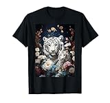 Tiger Dad And Son Roses Flower Hibicus Wild Cat