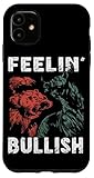 Stock Trading Bear Bull Feeling Bullish Stock Market Trading Case for iPhone 11