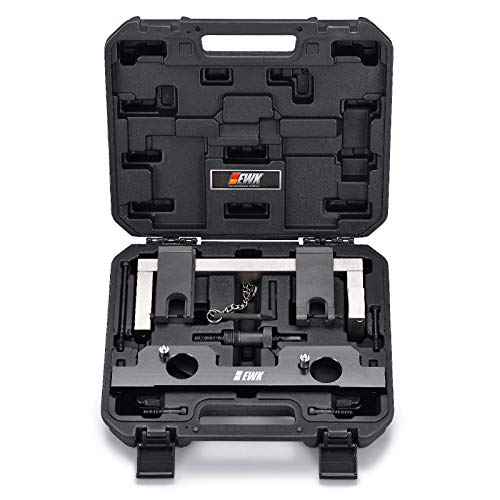 EWK 8 Pcs Engine Camshaft Timing Tool Set VANOS Flywheel Locking Tool Kit compatible for BMW N20 N26 119340
