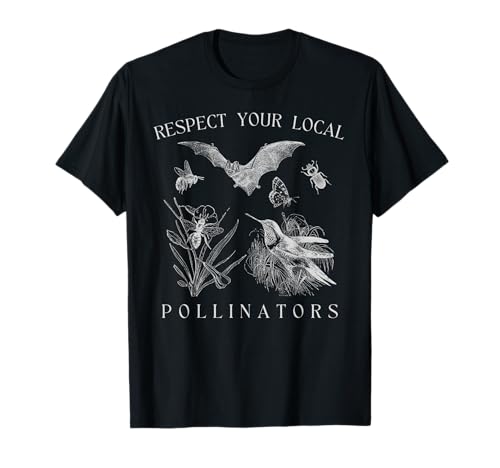 Respect Your Local Pollinators | Vintage Bug Pollinator T-Shirt