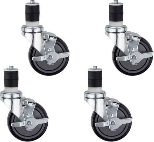 DuraSteel 1-1/2C` gXeLX^[ TChu[Lt - ƖpXeXX`[vbv܂肽ݎe[uzC[pXeLX^[ e[urp - 4C`zC[ eω׏d550|h e[uLX^[ 4Zbg