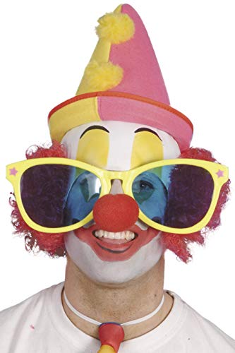 Preisvergleich Produktbild Smiffys - Brille Clown Clownbrille Riesenbrille Kostüm Fasching