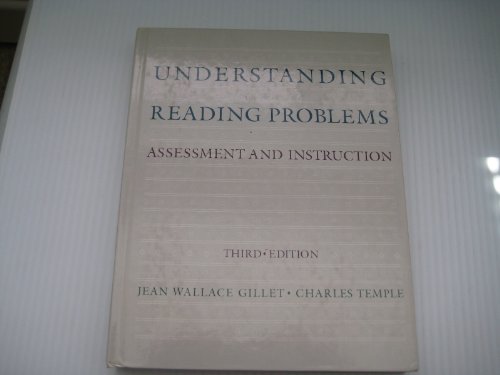 Understanding Reading Problems: Assessment and ... 0673520196 Book Cover