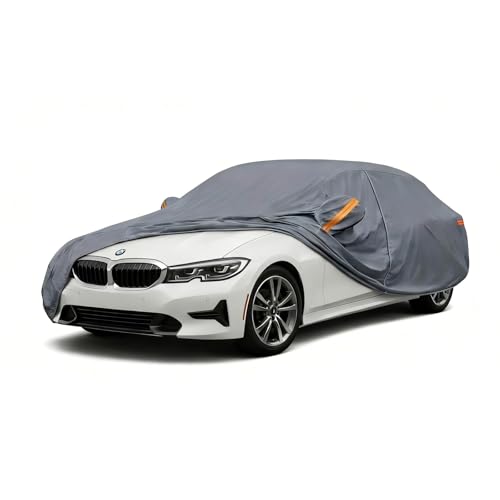 Coverlex All-Weather BMW 3 Series Car Cover - Waterproof Heavy Duty Custom Fit for 2012-2026 BMW 320i, 328i, 330i, 330e, 335i, 340i, M340i, M3 (F30, G20)