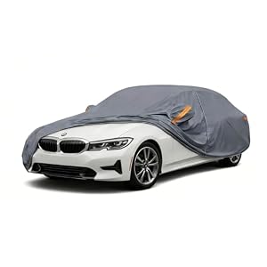 Coverlex All-Weather BMW 3 Series Car Cover – Waterproof Heavy Duty Custom Fit for 2012-2026 BMW 320i, 328i, 330i, 330e, 335i, 340i, M340i, M3 (F30, G20)