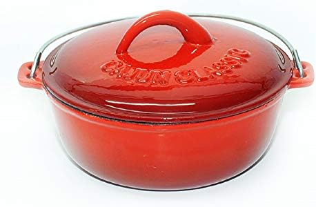 Enamel Coated Dutch Oven - Thumbnail 2