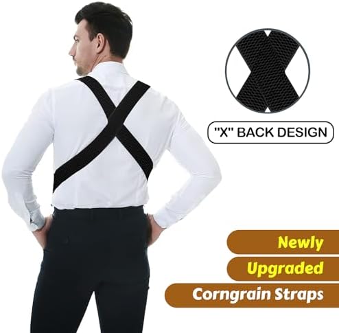 Suspenders for Men Heavy Duty Belt
