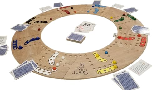 uDog Board Game | Old-Fashioned Fun for 2–12 Players | Handmade i...