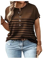 Coffee Brown Striped