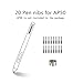 GAOMON 20 Pack Nibs for PD1161/PD1220/PD1320/ PD1561 /PD156 PRO/ PD2200/S620/S630/S830/M10KPRO/M106KPRO/M1220/M1230-for Digital Pen ArtPaint AP50 & AP32