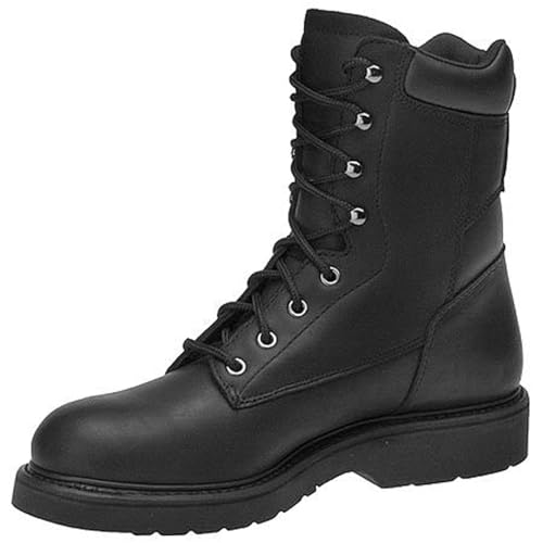Men's 8" Brawny Leather Work, 11 4E US, Black4