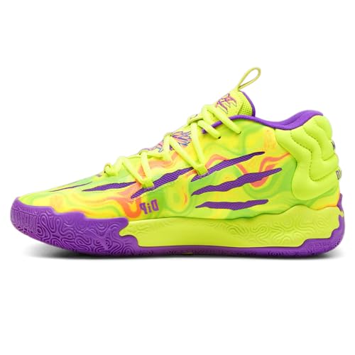 Puma Womens Mb.03 Spark Basketball Sneakers Shoes - Yellow3