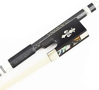 4/4 Size Braided Grid Carbon Fiber Violin Bow