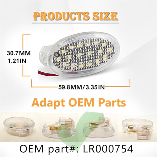 Luz intermitente Freelander MK2 L359 maletero potente 7