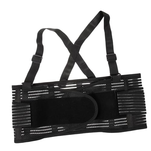 PERSELOSO Breathable Back Support Belt for Weight Lifting Widened Lower Back Brace for Fitness Daily Use Wear Resistant Design for Enhanced Lumbar Support