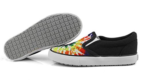 Laforst Kids Canvas Grand Prix Unisex Fashion Slip On Sneakers Red Navy Tie Dye 11.5 #TOP9