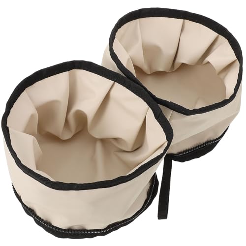 Milisten Dog Travel Bowl,Large Lightweight Foldable Bowl Water and Food Bowls Foldable Pets Food Bowl for Food and Water Feeding