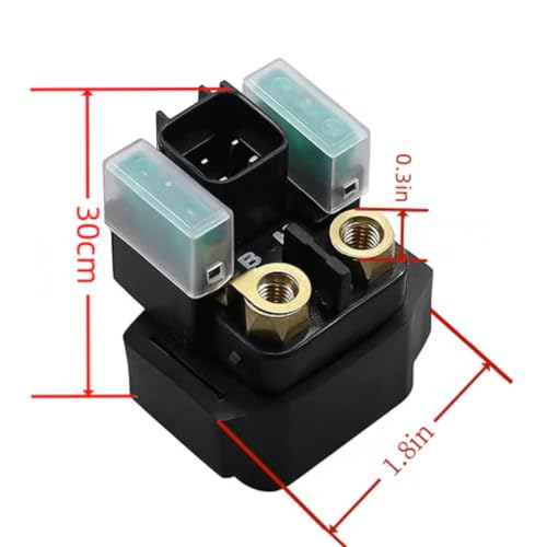 Image of Starter Solenoid Relay for Yamaha Raptor 700 700R YFM700 2006-2022 Rhino 450 YXR450 2007-2008 Rhino 660 YXR660 2007 1S3-81940-00 5UG-81940-00