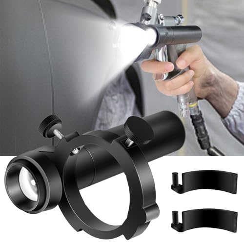 Lampe Led Pour Pistolet à Peinture Automobile SystèMe D'éClairage Portable à 3 Niveaux De Luminosité RéGlables Pour La DéCoration De La Voiture Et De La...
