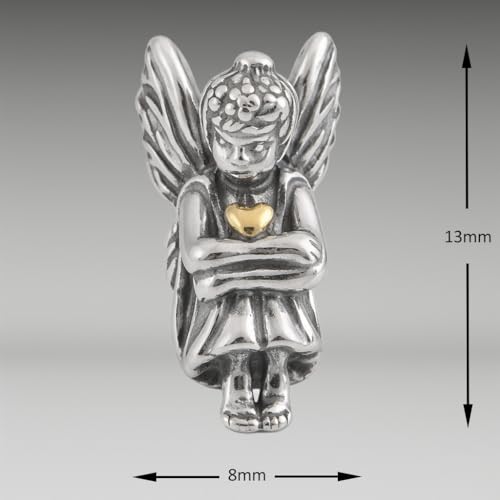 Abalorio de ángel de diseño Pixie para lucir con estilo en tu día a día 4