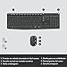 Logitech MK235 Combo con Teclado y Ratón Inalámbrico para Windows, Receptor USB...