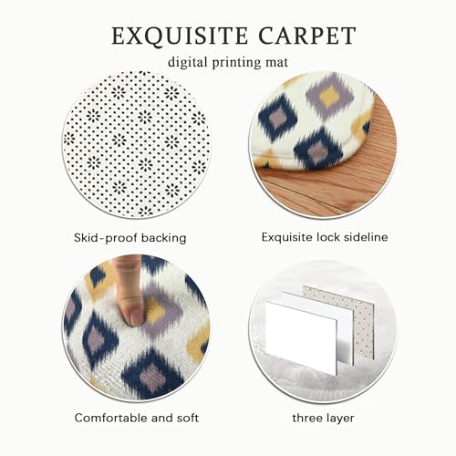 Tapis de salle de bain rectangulaire anti-humidité et sans blocage de porte - 8