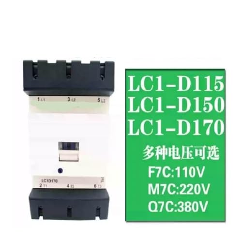 LC1D150 E7C contacteur tripolaire à haute isolation pour armoire de commande