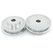 BALITENSEN GT2 60 Teeth 8mm Bore Aluminum Timing Pulley Idler for 3D Printer 6mm Width Belt (Pack of 2Pcs)