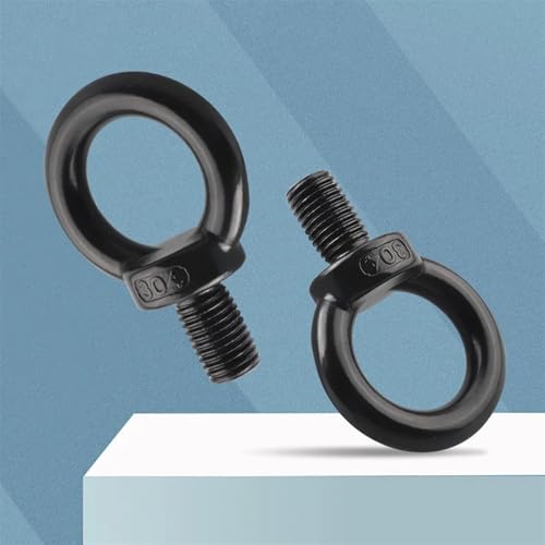 Cáncamo de elevación M20X30 tornillo de anillo negro para cargas pesadas 3