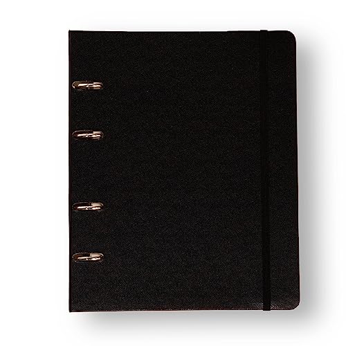 Caderno Criativo Argolado Organizador Clássica Pautado 17X24 Preto, Cicero