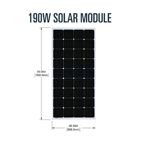 Go Power! Overlander-E 190W Solar Expansion Kit , Black #TOP2