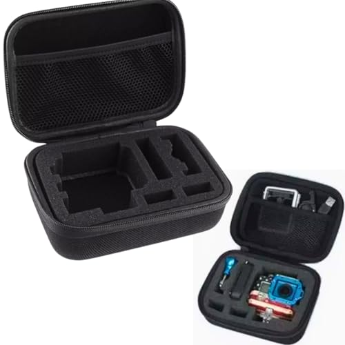 Case Estojo Bolsa Gopro Hero 4 5 6 7 8 Sjcam Eken Xiaomi Yi Navcity Maleta Protetor Anti Impacto 12 x 17 x 6 cm