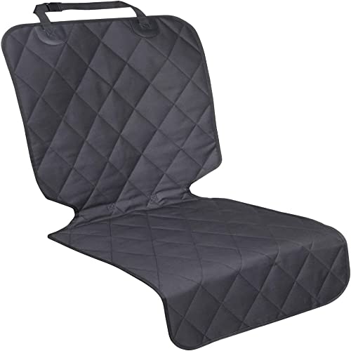 KOMUNJ Front Dog Seat Cover, No-skirt Design Protectors for 