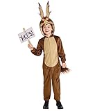 Spirit Halloween Looney Tunes Kids Wile E. Coyote Costume - L | Officially Licensed | Warner Bros. | Funny Costumes