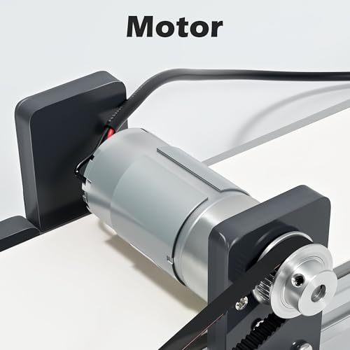 image for KZU DC 12V Electric Desktop Conveyor Belt, 116RPM Adjustable Mini Conv