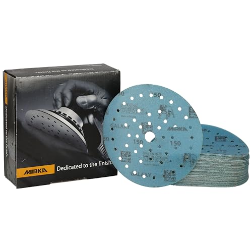 Price comparison product image Mirka Galaxy epoxy sandpaper 150mm Hook & Loop grit 150 for sanding epoxy resin,  wood,  epoxy
