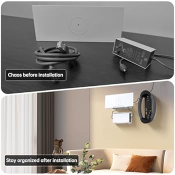 Supporto Da Parete EDUP Per Router Starlink Mesh V2 - Montaggio Stabile In ABS, Organizza Cavi - Foto 10