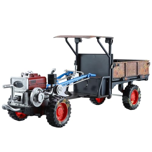 Tracteur avec peinture en spray ancienne : rompez la monotonie de votre décoration intérieure