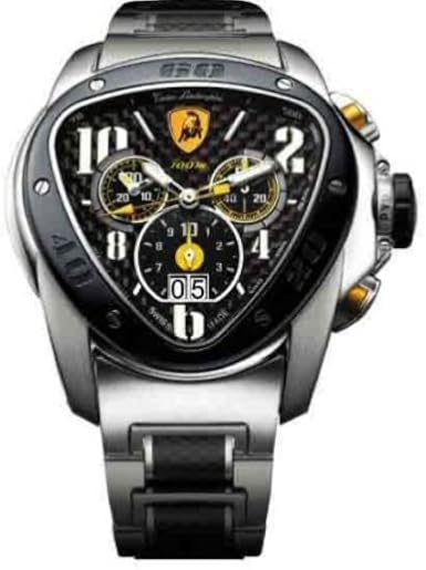 Tonino Lamborghini in fibra di carbonio e acciaio inossidabile orologio da  polso : Amazon.it: Orologi
