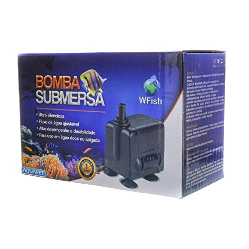 WFish Bomba Submersa Wf-450 Wfish 450L/H 127V 7W