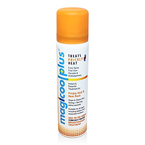 MAGICOOL Plus Prickly Heat Spray 75ml-Treats Mild to Severe Prickly Heat