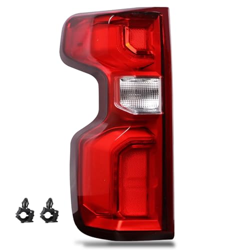 LED Tail Light Type Compatible With 2019-2023 Chevy Silverado 1500 Left Driver Side Replace Part Number:84678149