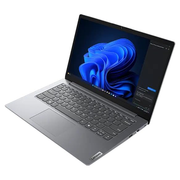 Image of Lenovo V14 Laptop | Intel Core i7-1355U 13th Gen | 8GB DDR4 RAM | 512GB PCIe SSD | 14.0 inch| Full HD Anti-Glare Display | Windows 11 | Microsoft Office 2024 | Wi-Fi 6 | HD Camera | Iron Grey